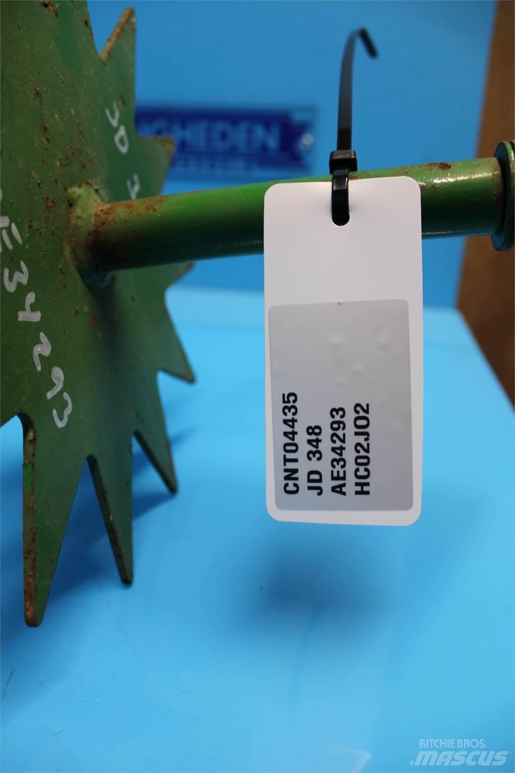 John Deere 348 Εξαρτήματα συγκράτησης δεμάτων