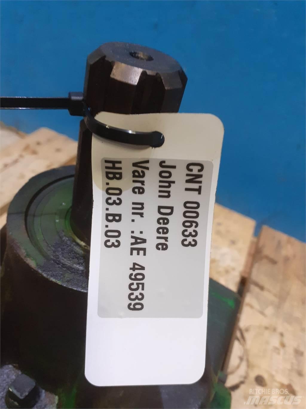John Deere 550 Μετάδοση κίνησης