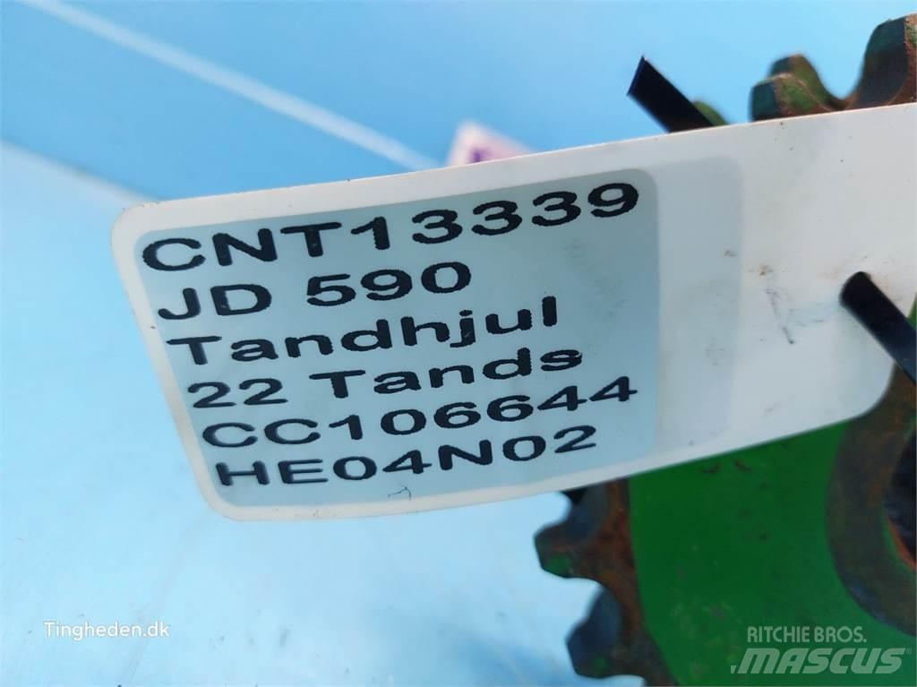 John Deere 590 Μετάδοση κίνησης