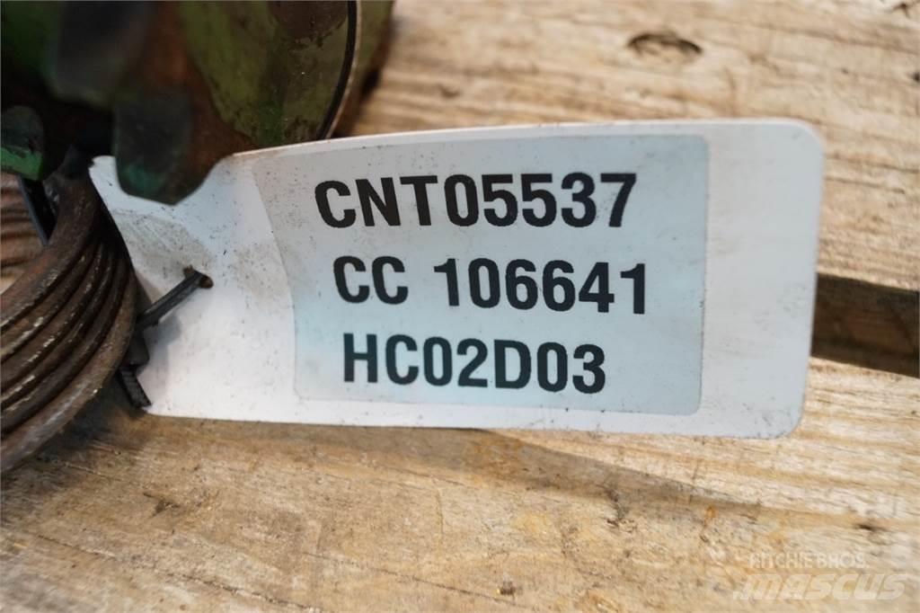 John Deere 592 Μετάδοση κίνησης