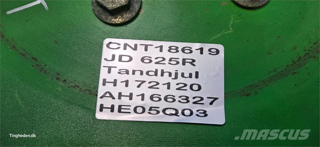 John Deere 625R Εξαρτήματα θεριζοαλωνιστικών μηχανών