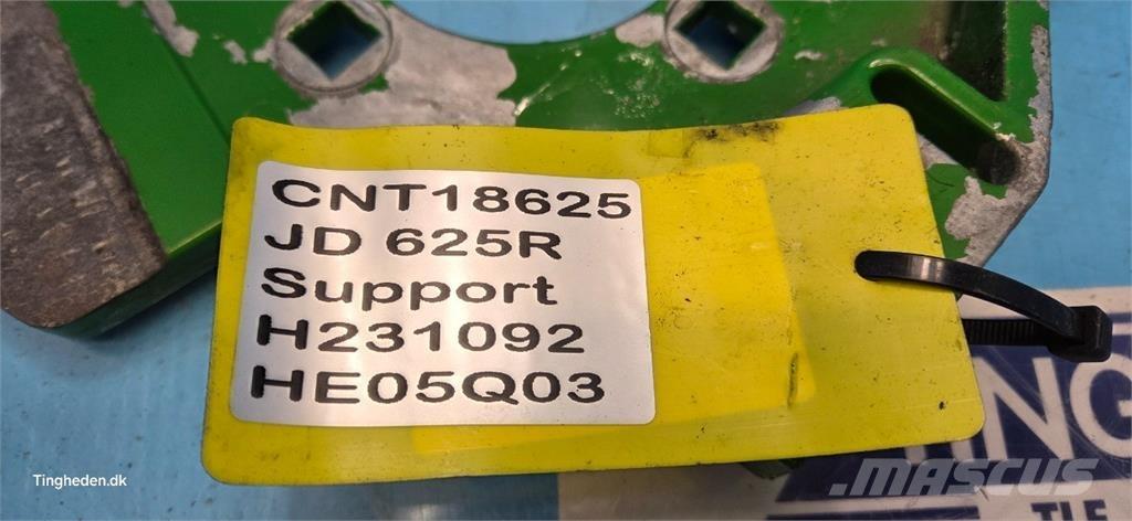 John Deere 625R Εξαρτήματα θεριζοαλωνιστικών μηχανών