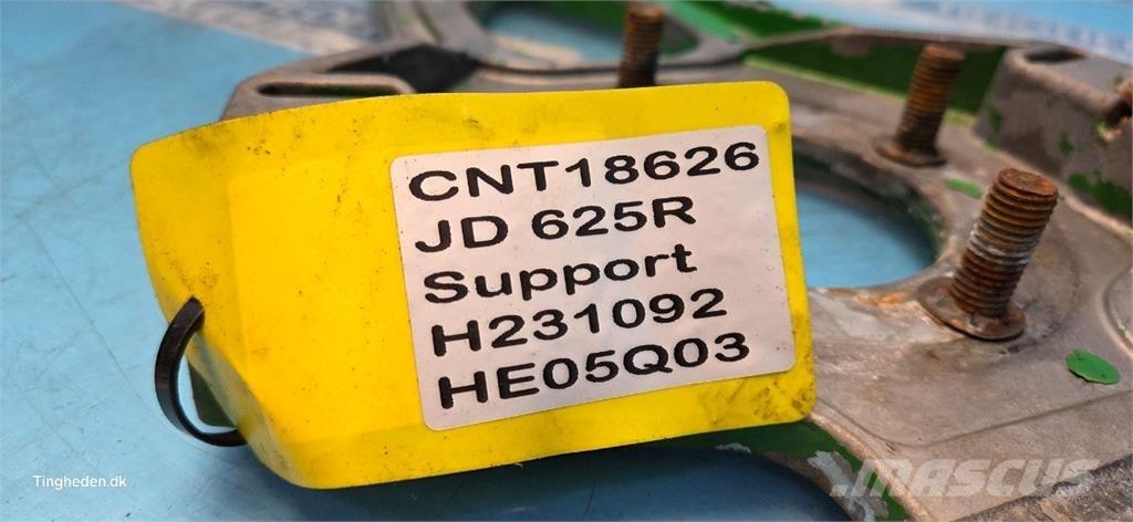 John Deere 625R Εξαρτήματα θεριζοαλωνιστικών μηχανών