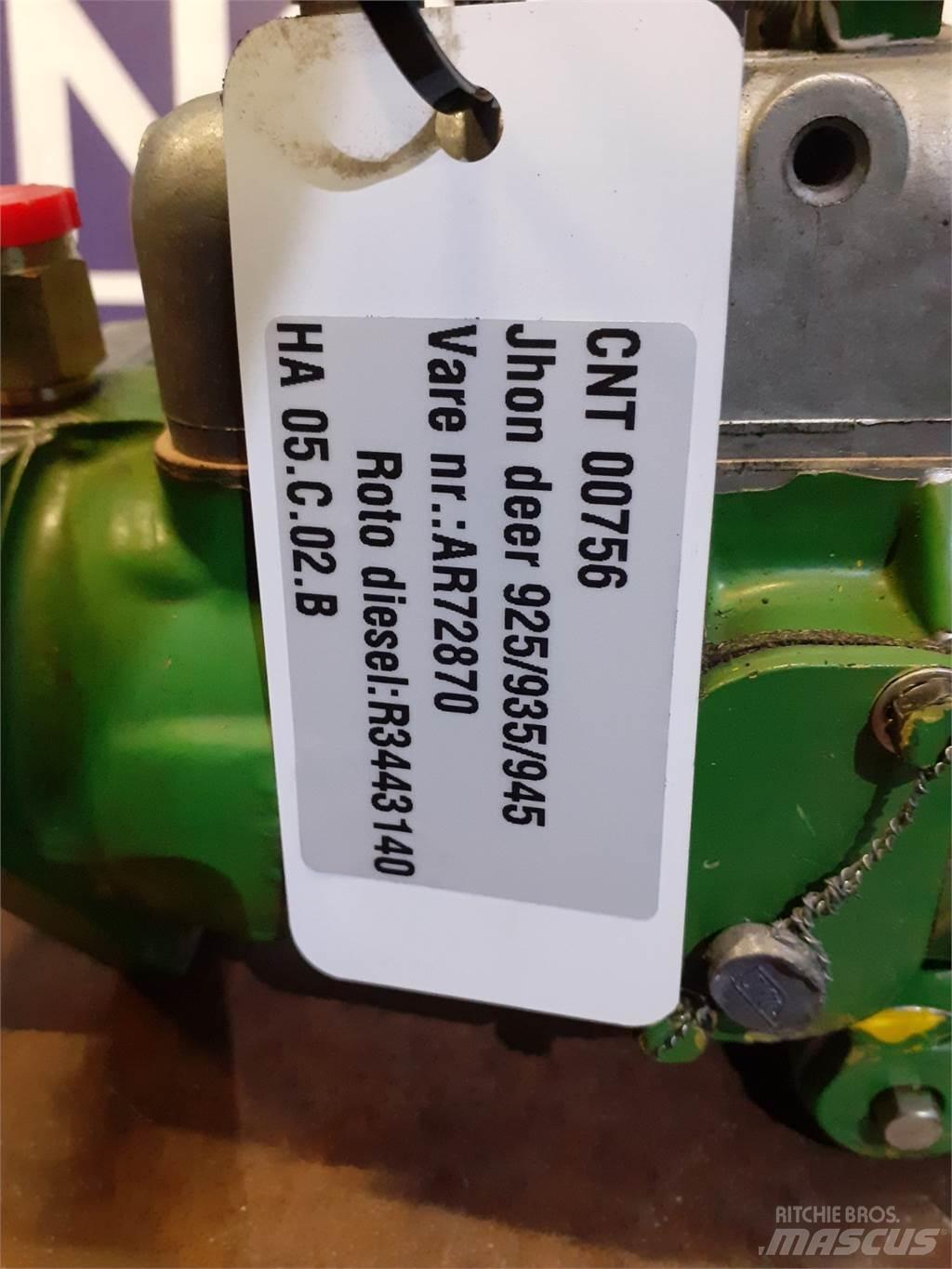 John Deere 935 Κινητήρες