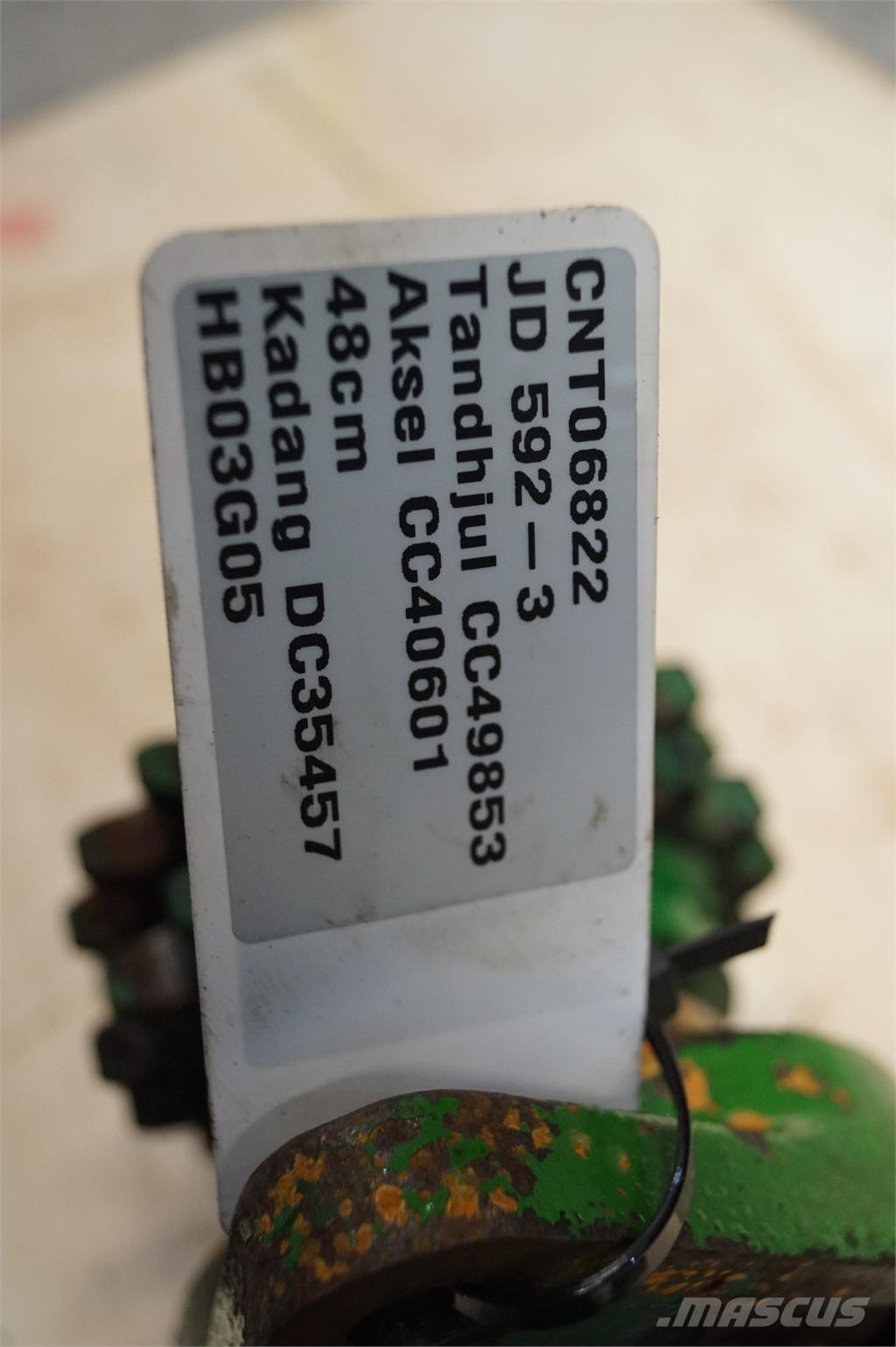 John Deere 952 Άλλα εξαρτήματα για τρακτέρ