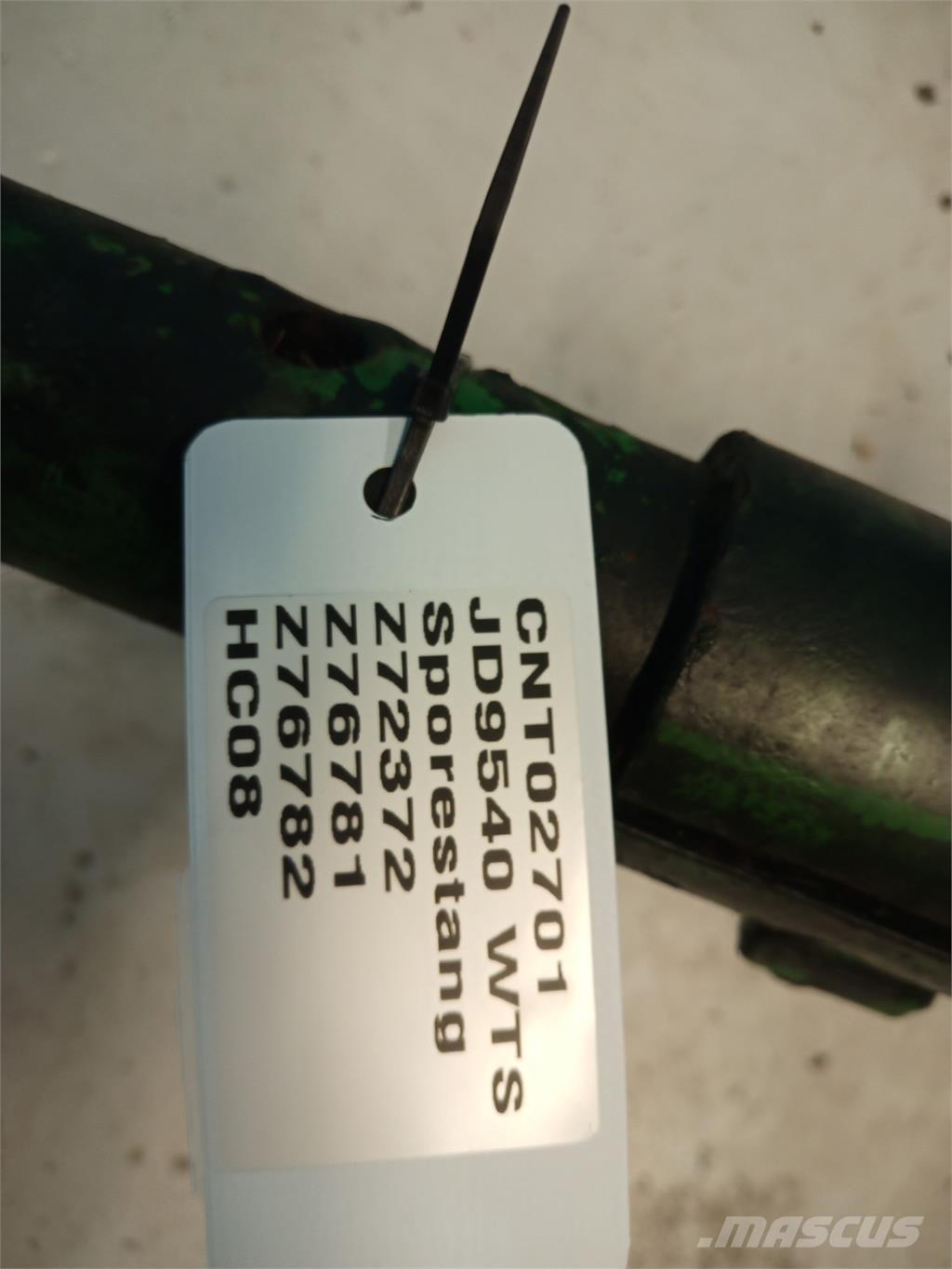 John Deere 9540 Εξαρτήματα θεριζοαλωνιστικών μηχανών