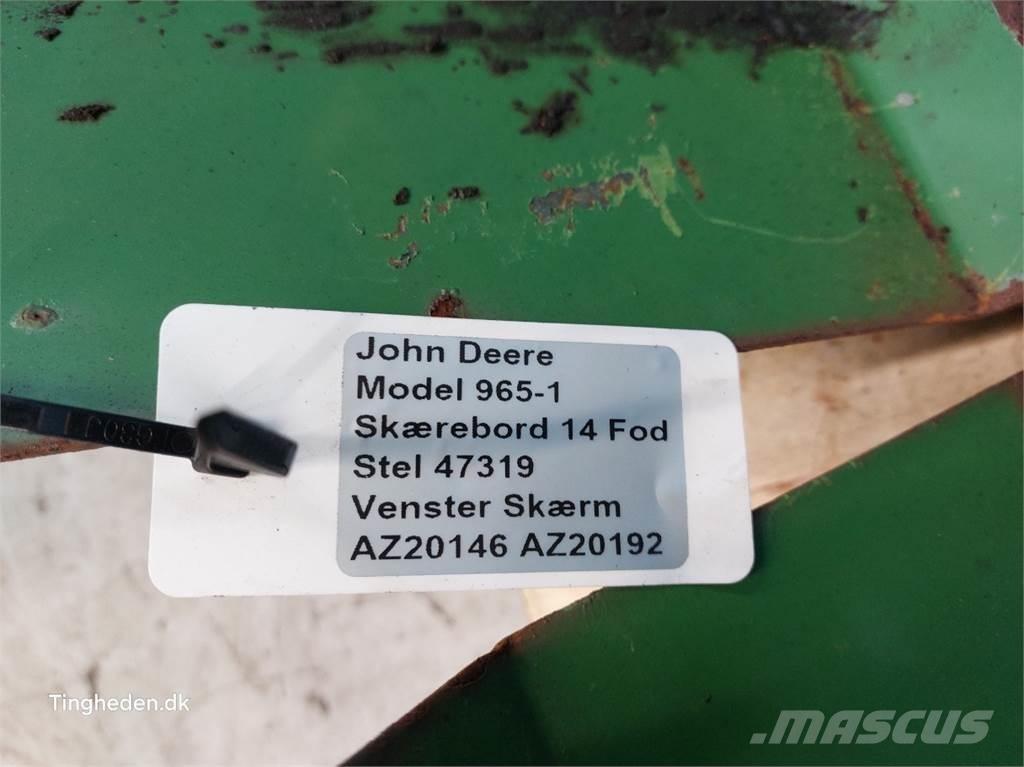 John Deere 965 Εξαρτήματα θεριζοαλωνιστικών μηχανών