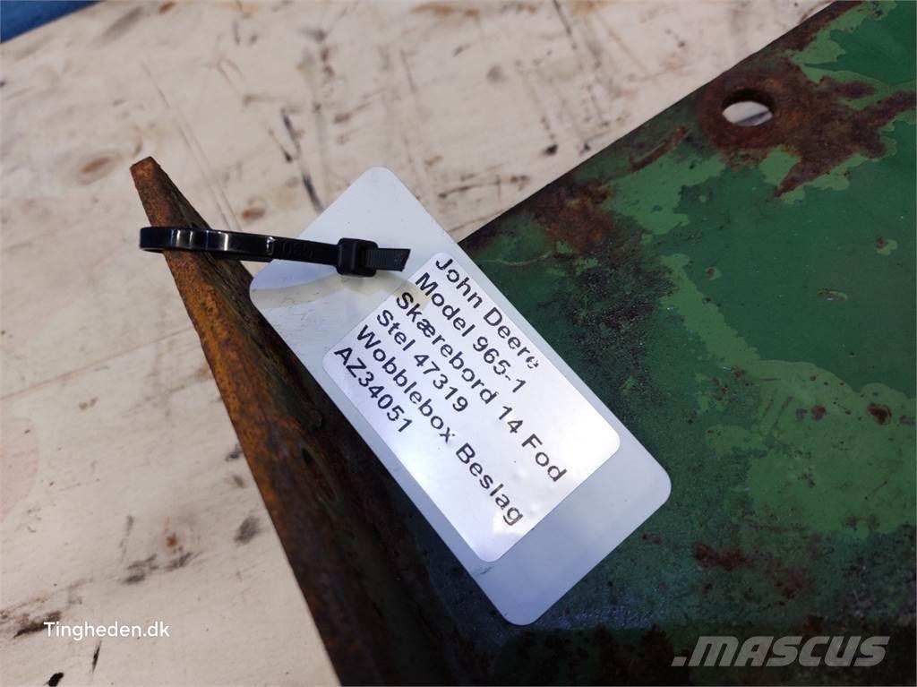John Deere 965 Εξαρτήματα θεριζοαλωνιστικών μηχανών