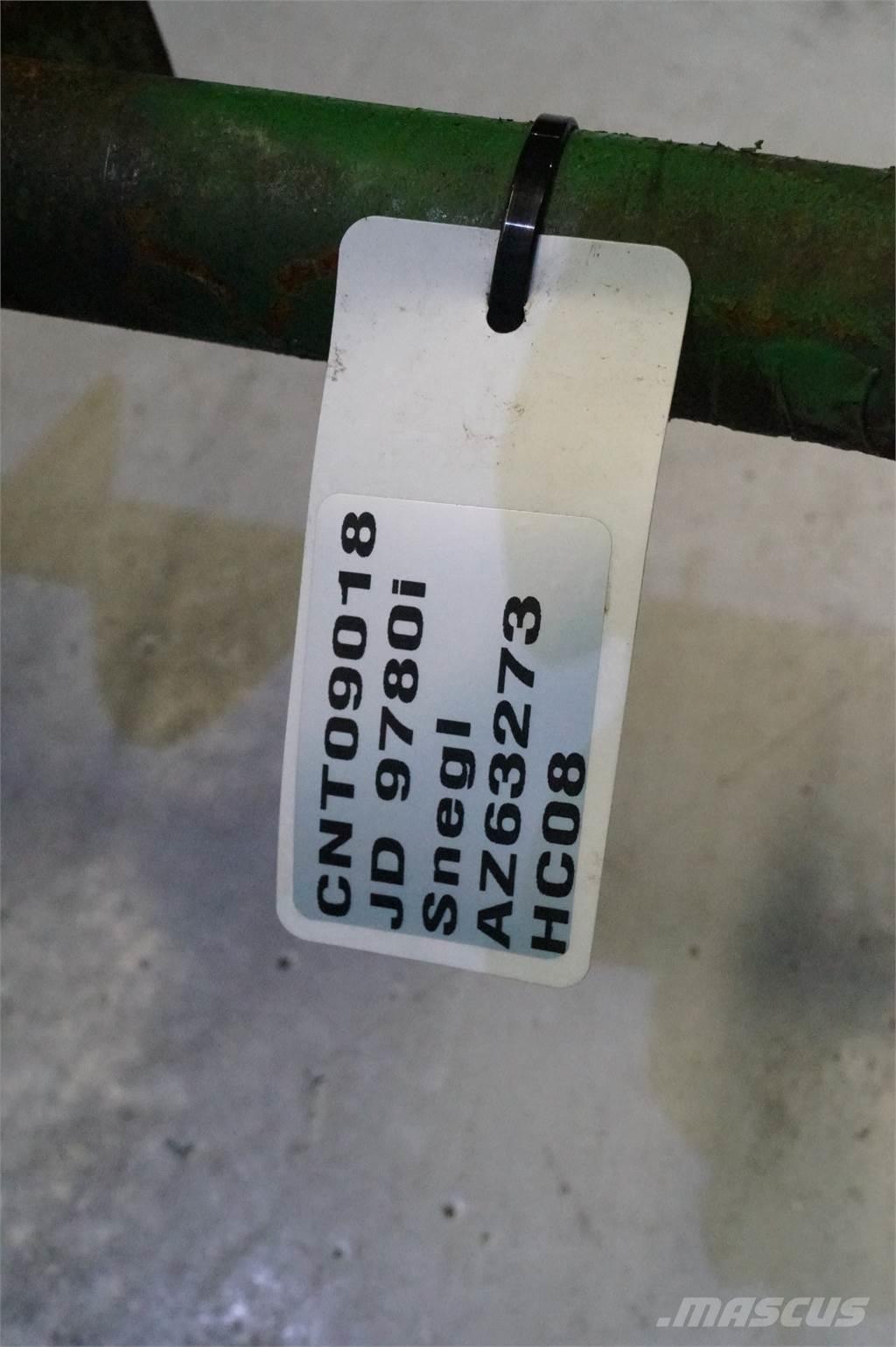 John Deere 9780 Εξαρτήματα θεριζοαλωνιστικών μηχανών