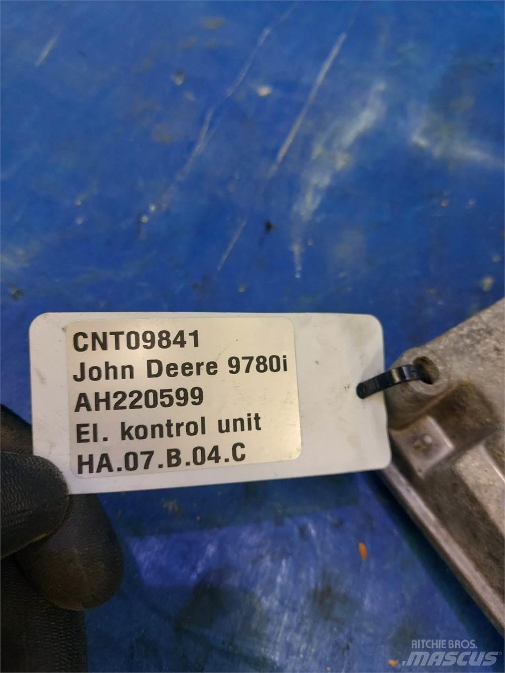 John Deere 9780 Ηλεκτρονικά