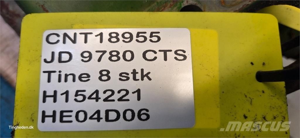 John Deere 9780 Εξαρτήματα θεριζοαλωνιστικών μηχανών