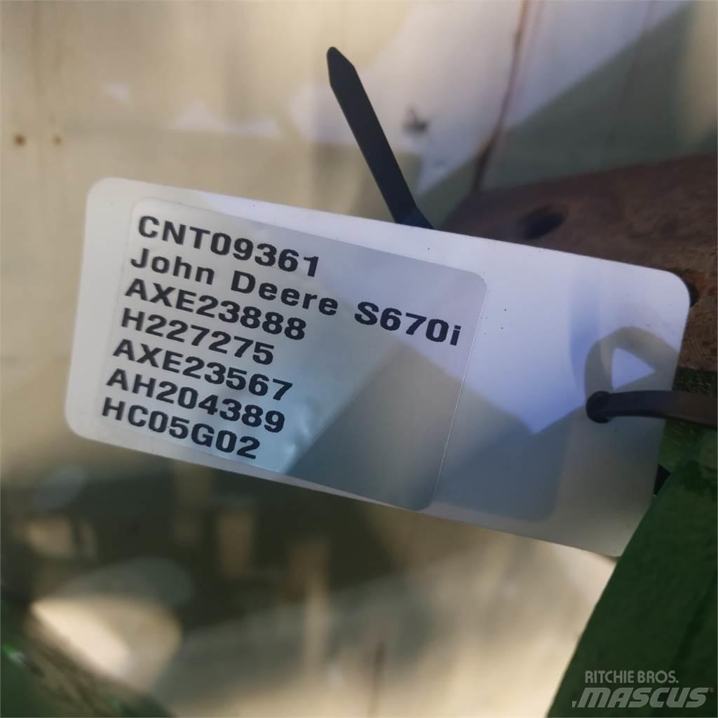 John Deere S670 Άλλα γεωργικά μηχανήματα