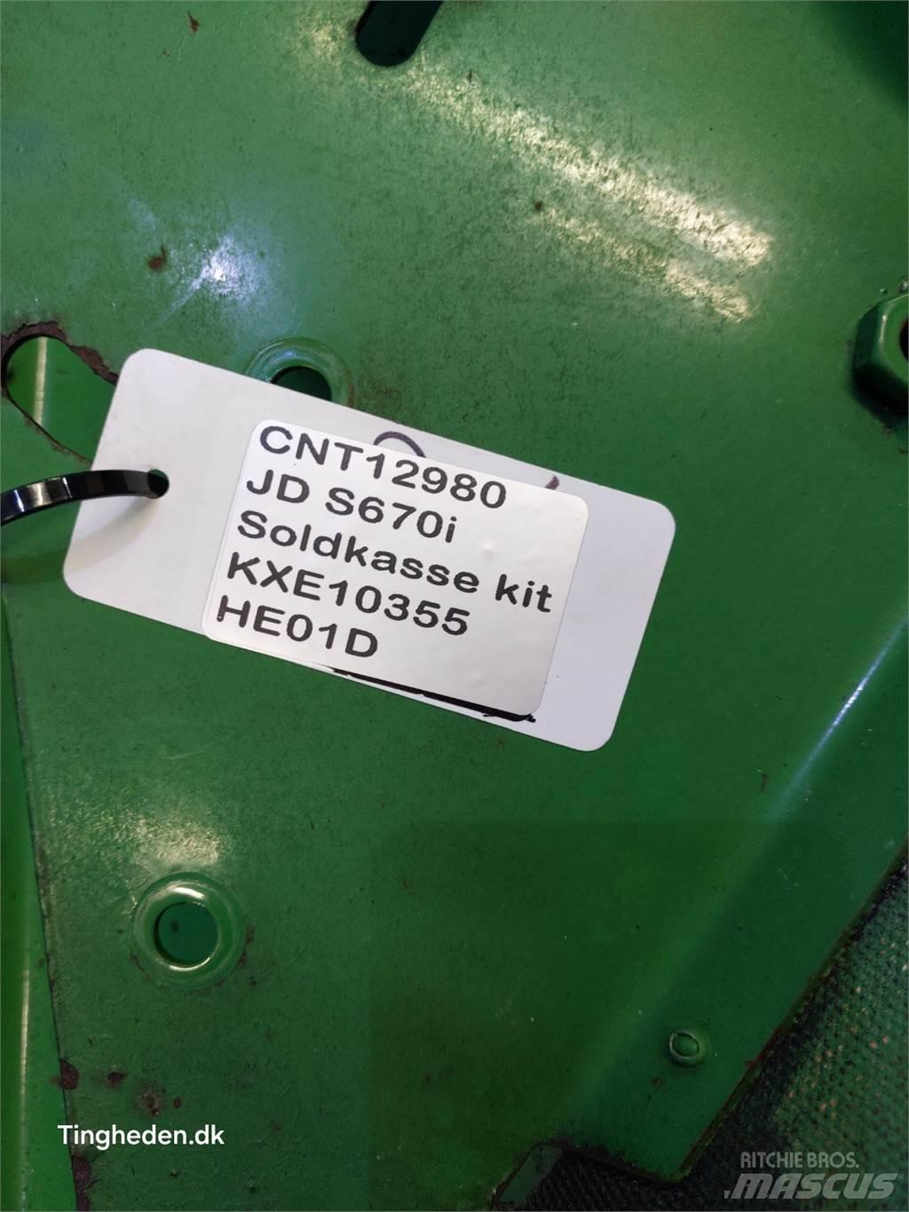 John Deere S670 Διαστρωτήρες άμμου και αλατιού