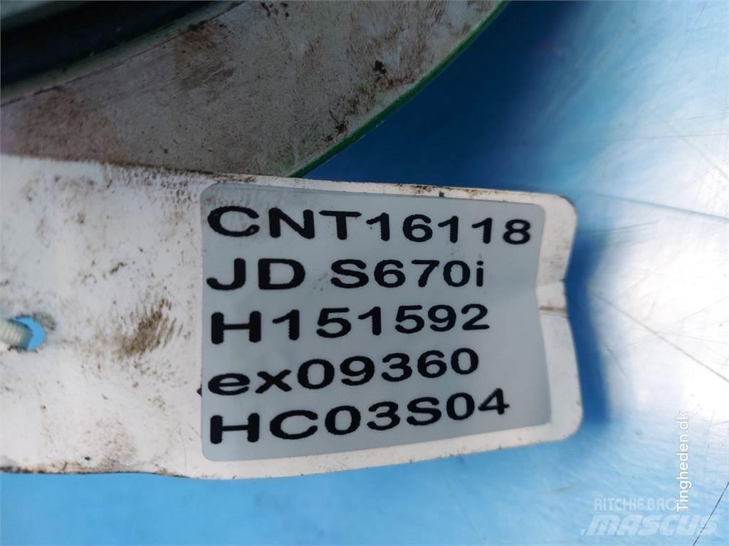 John Deere S670 Μετάδοση