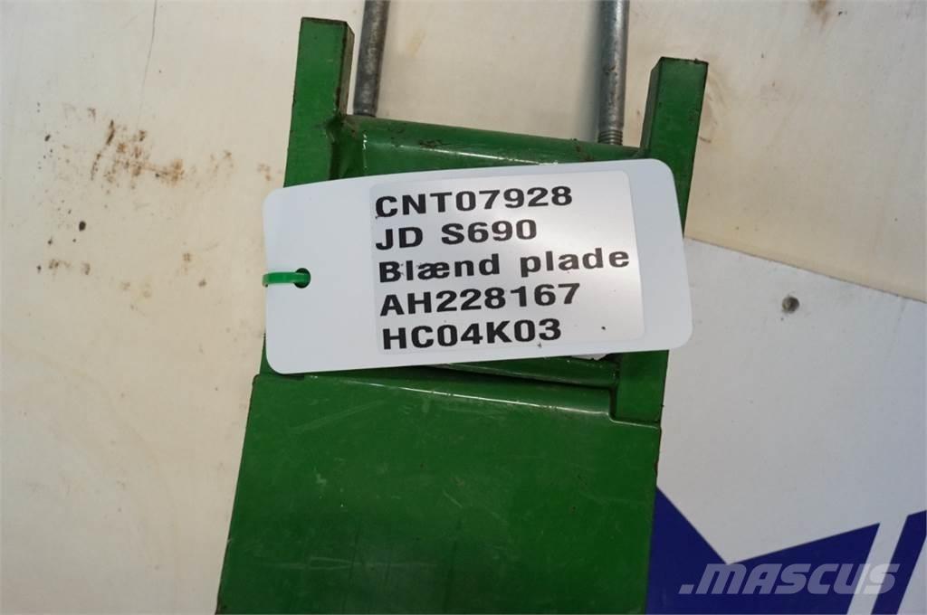 John Deere S690 Εξαρτήματα θεριζοαλωνιστικών μηχανών