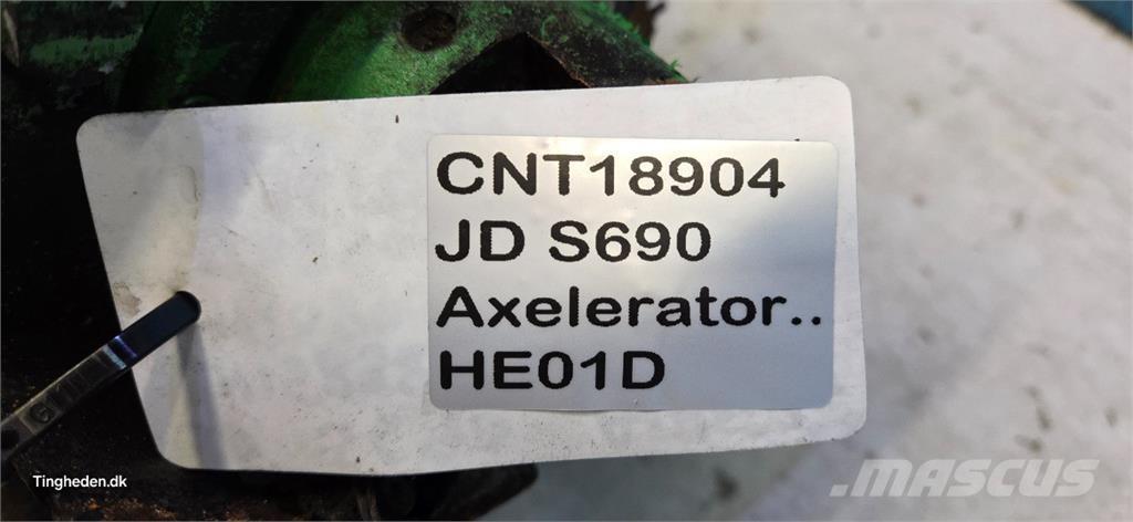 John Deere S690 Εξαρτήματα θεριζοαλωνιστικών μηχανών