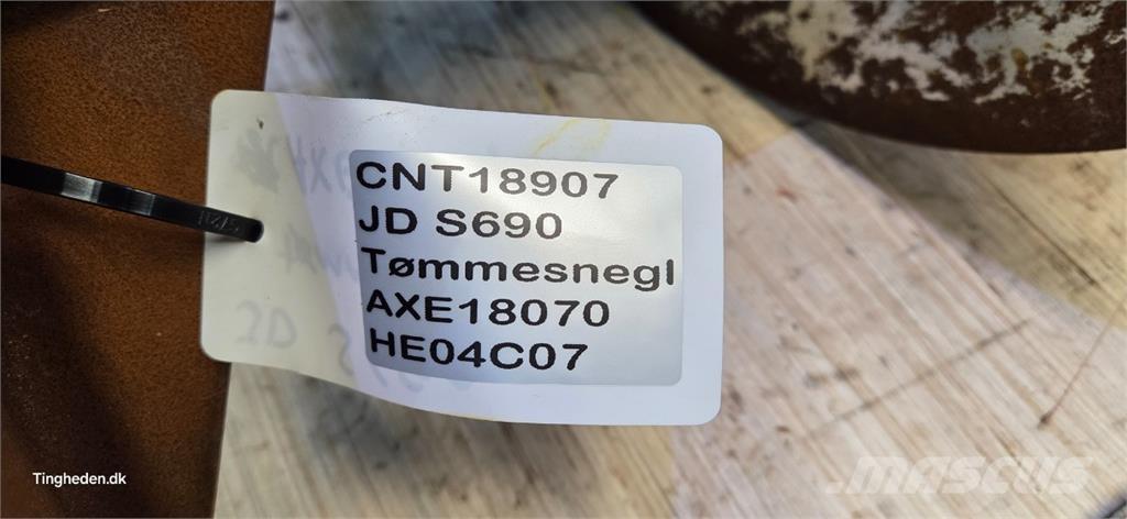 John Deere S690 Εξαρτήματα θεριζοαλωνιστικών μηχανών