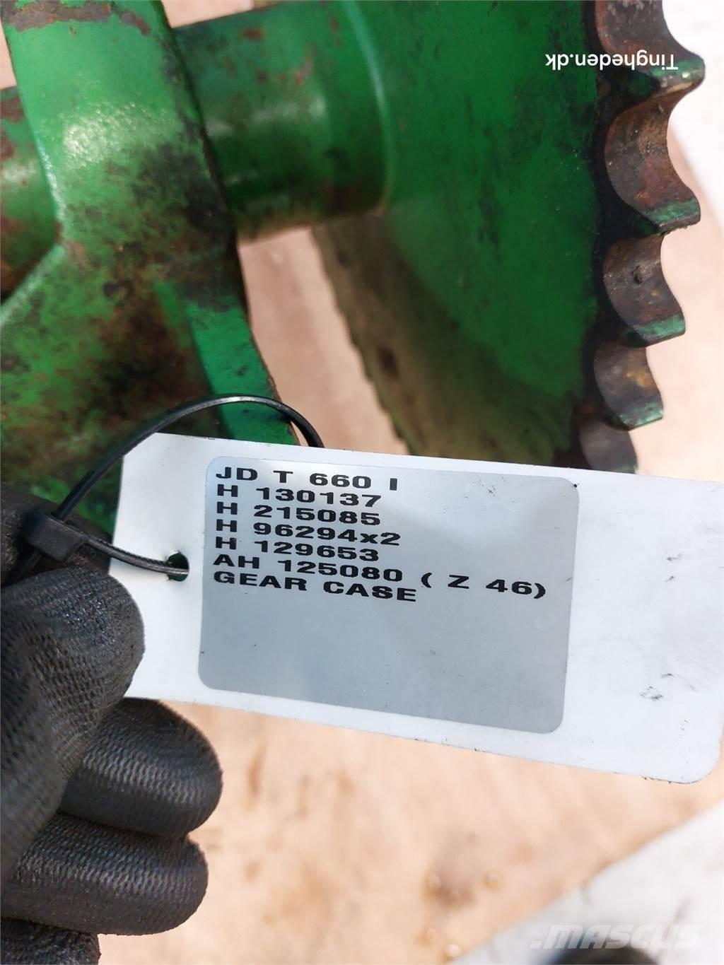 John Deere T660i Εξαρτήματα θεριζοαλωνιστικών μηχανών