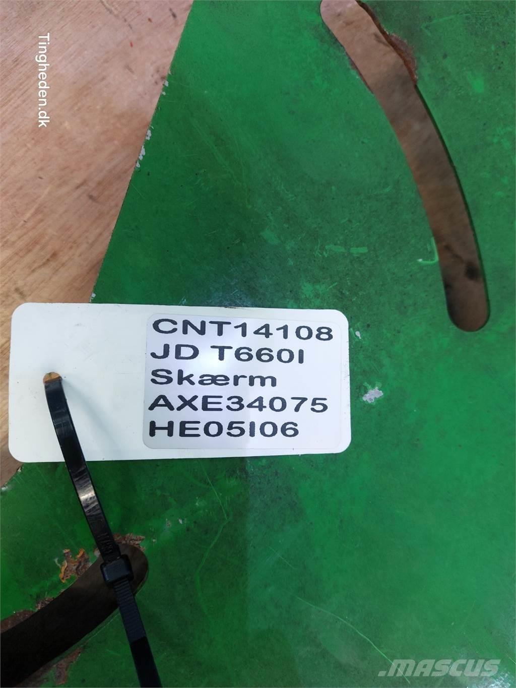 John Deere T660I Εξαρτήματα θεριζοαλωνιστικών μηχανών