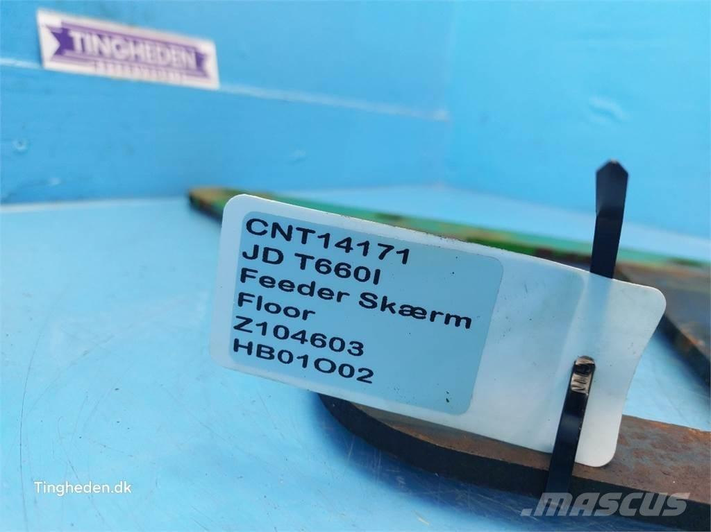 John Deere T660I Εξαρτήματα θεριζοαλωνιστικών μηχανών