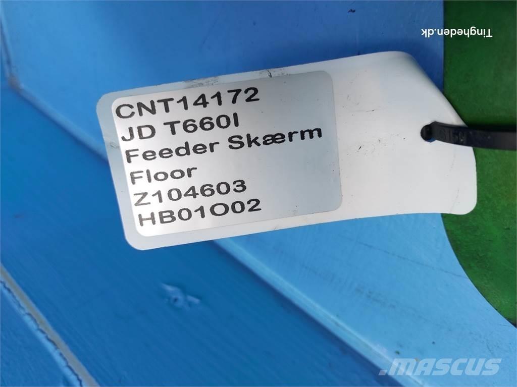 John Deere T660I Εξαρτήματα θεριζοαλωνιστικών μηχανών