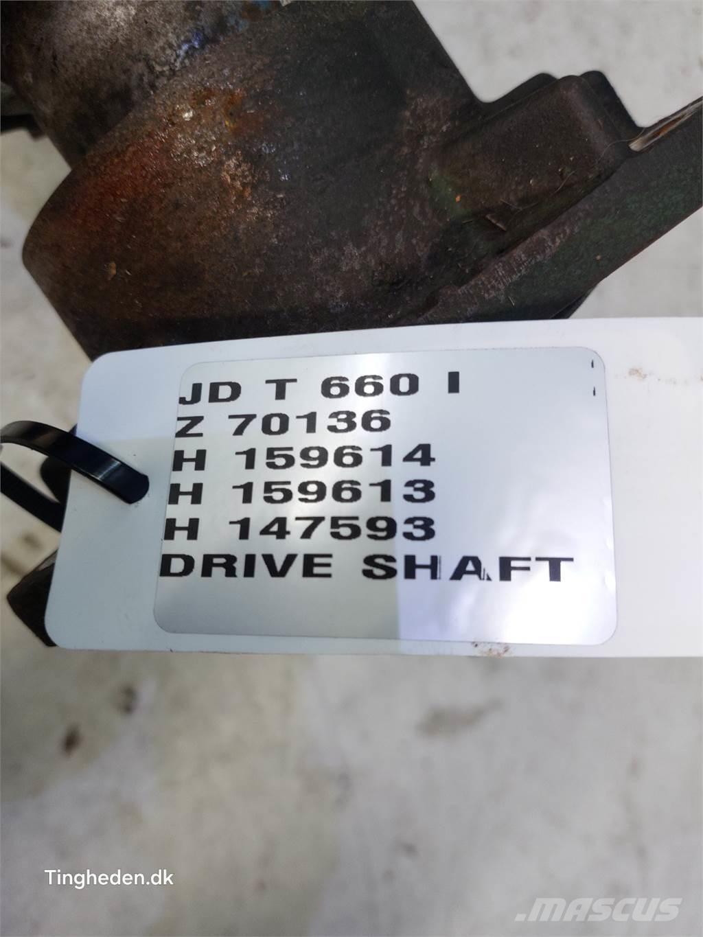 John Deere T660I Εξαρτήματα θεριζοαλωνιστικών μηχανών