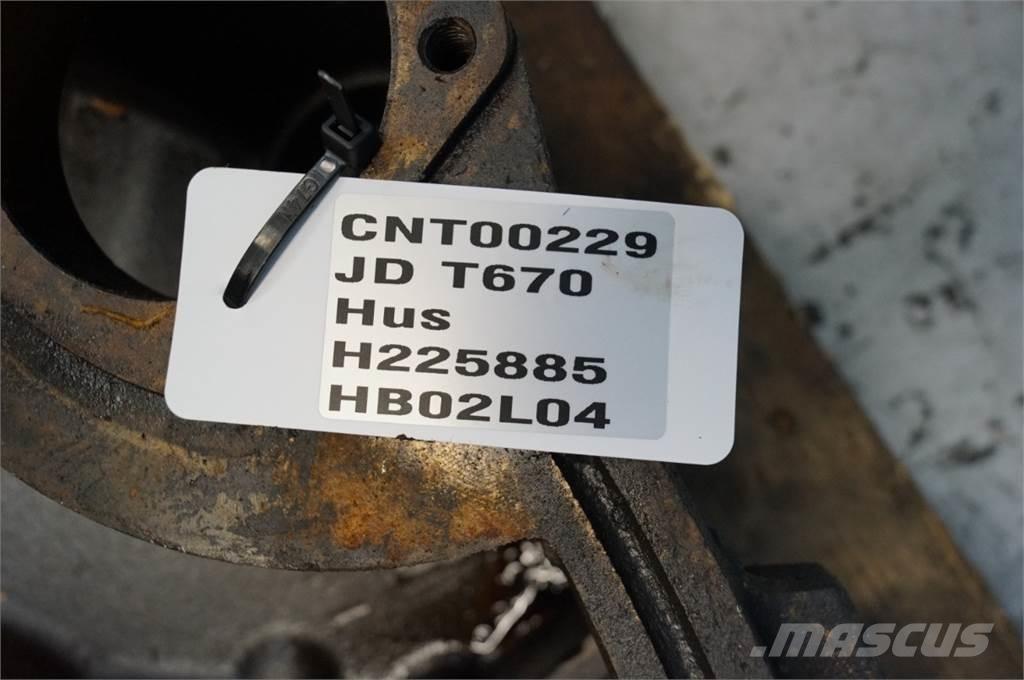 John Deere T670 Εξαρτήματα θεριζοαλωνιστικών μηχανών
