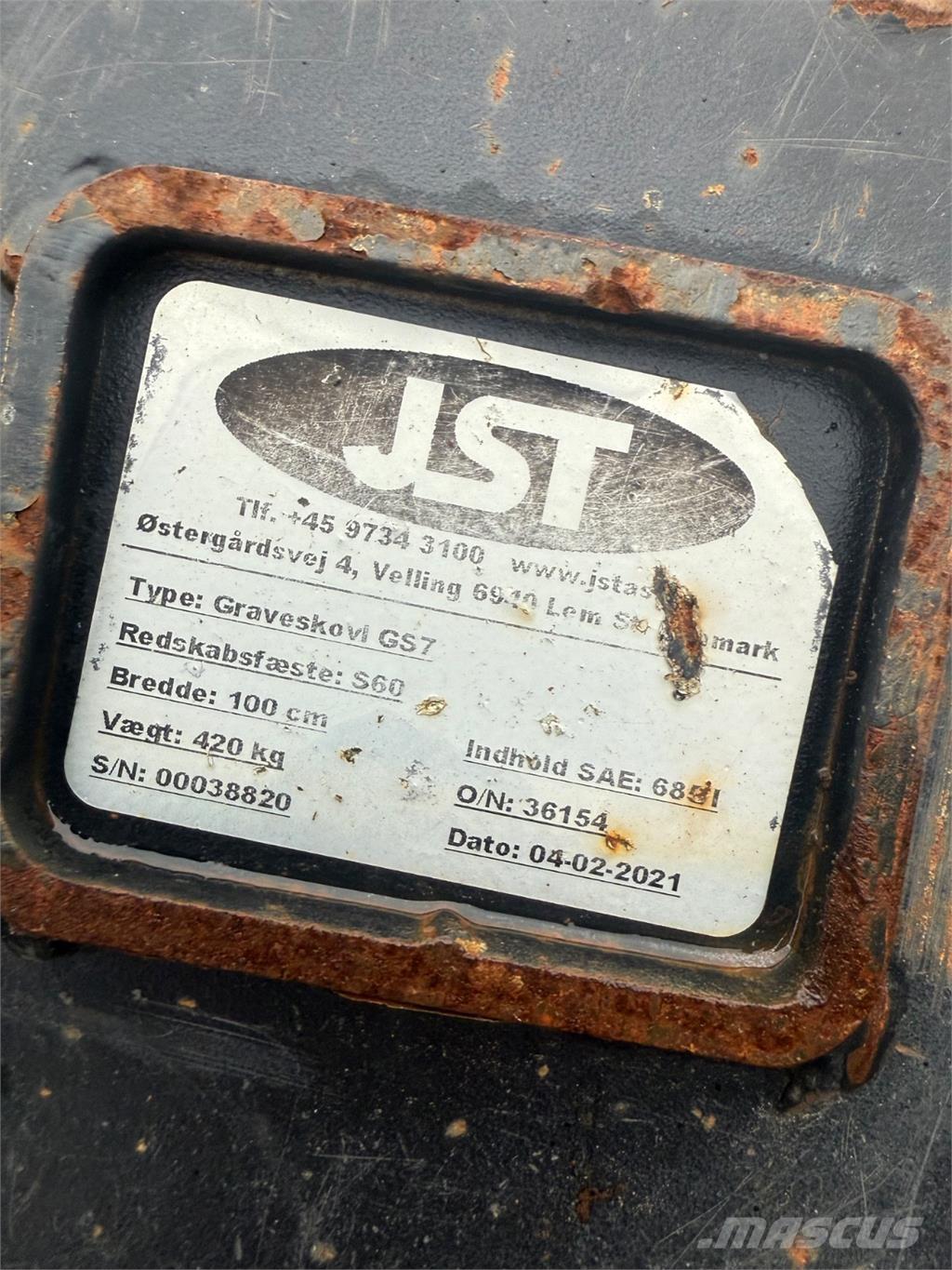 JST skovl Κουβάδες