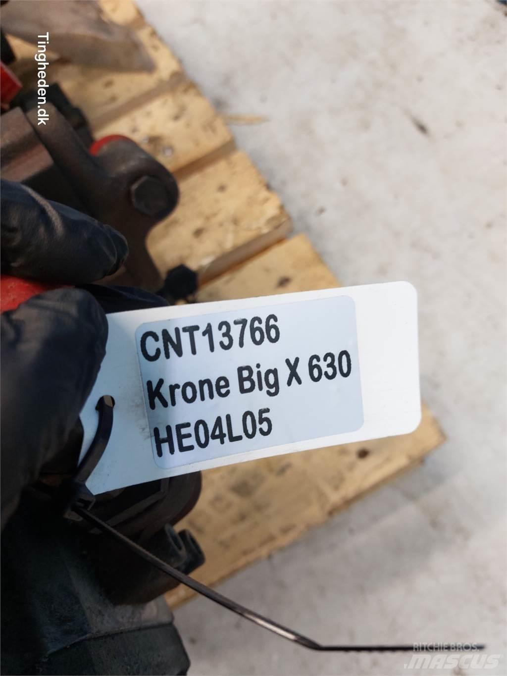 Krone Big X 360 Υδραυλικά