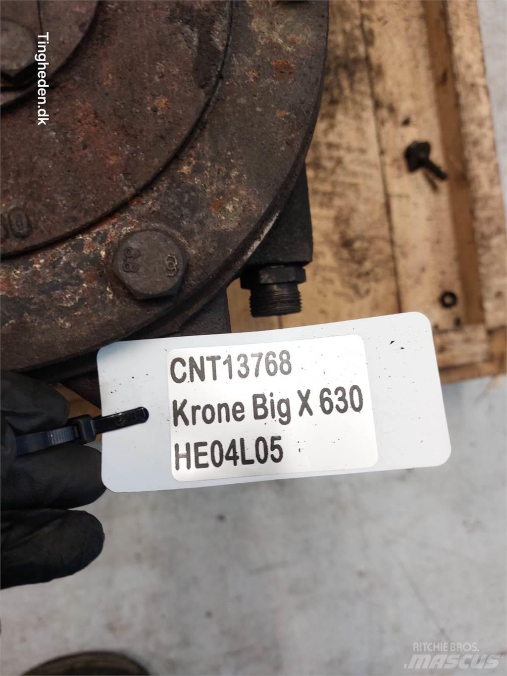 Krone Big X 360 Υδραυλικά