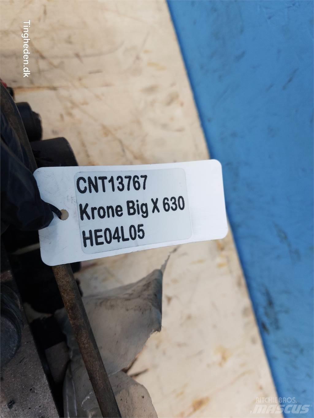 Krone Big X 360 Υδραυλικά