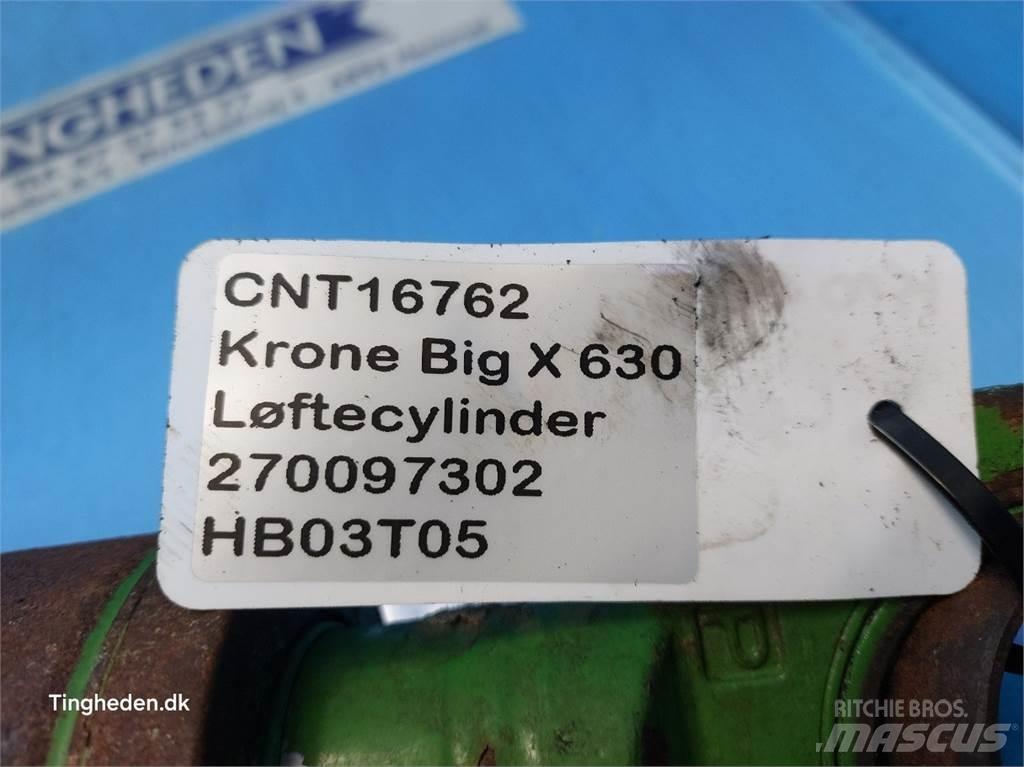Krone Big X 630 Αξεσουάρ μηχανών σανού και χορτονομής
