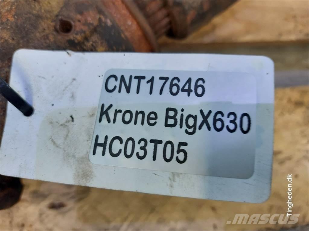 Krone Big X 630 Αξεσουάρ μηχανών σανού και χορτονομής