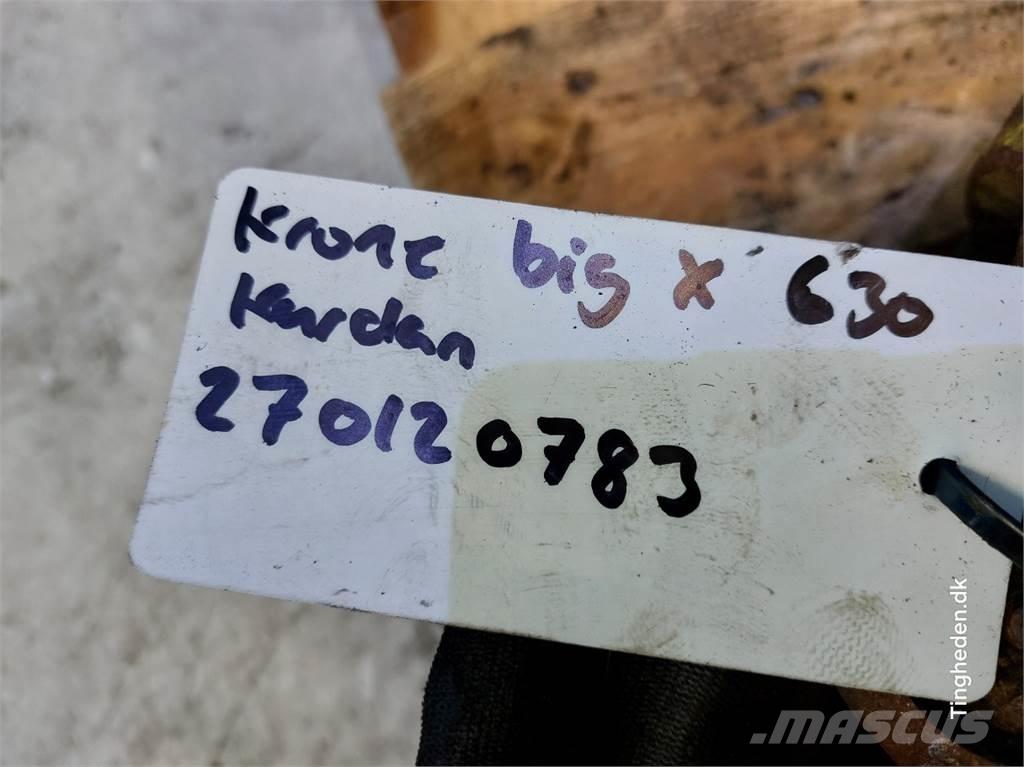 Krone Big X 630 Αξεσουάρ μηχανών σανού και χορτονομής