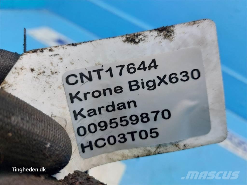 Krone Big X 630 Αξεσουάρ μηχανών σανού και χορτονομής