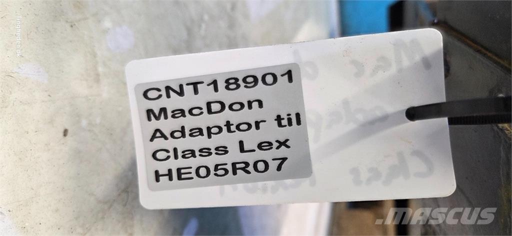 MacDon  Εξαρτήματα θεριζοαλωνιστικών μηχανών