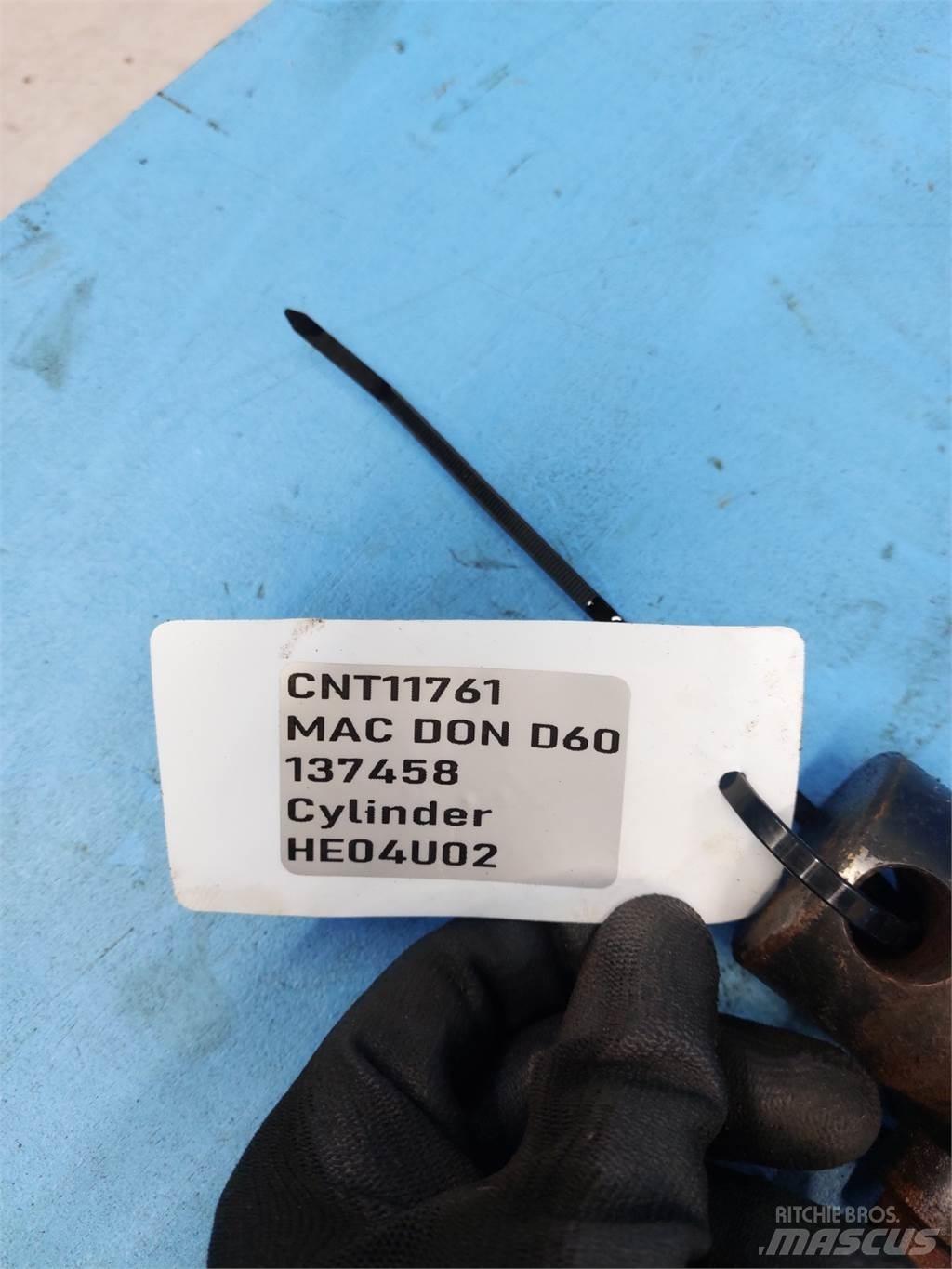 MacDon D60 Εξαρτήματα θεριζοαλωνιστικών μηχανών