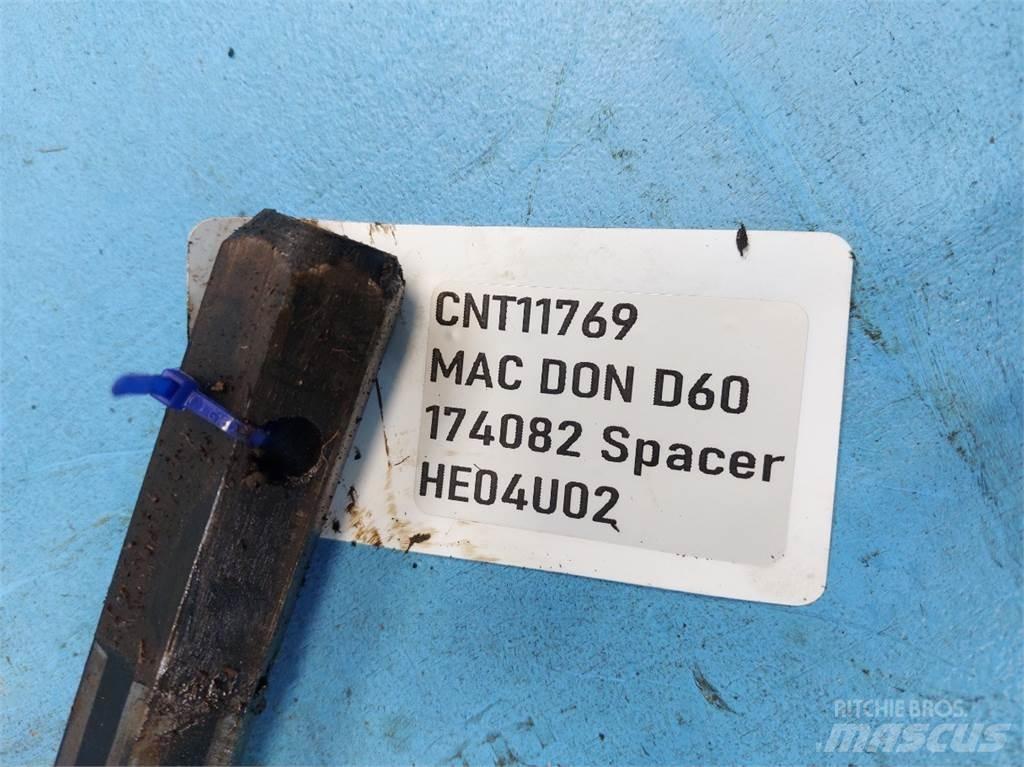 MacDon D60 Εξαρτήματα θεριζοαλωνιστικών μηχανών