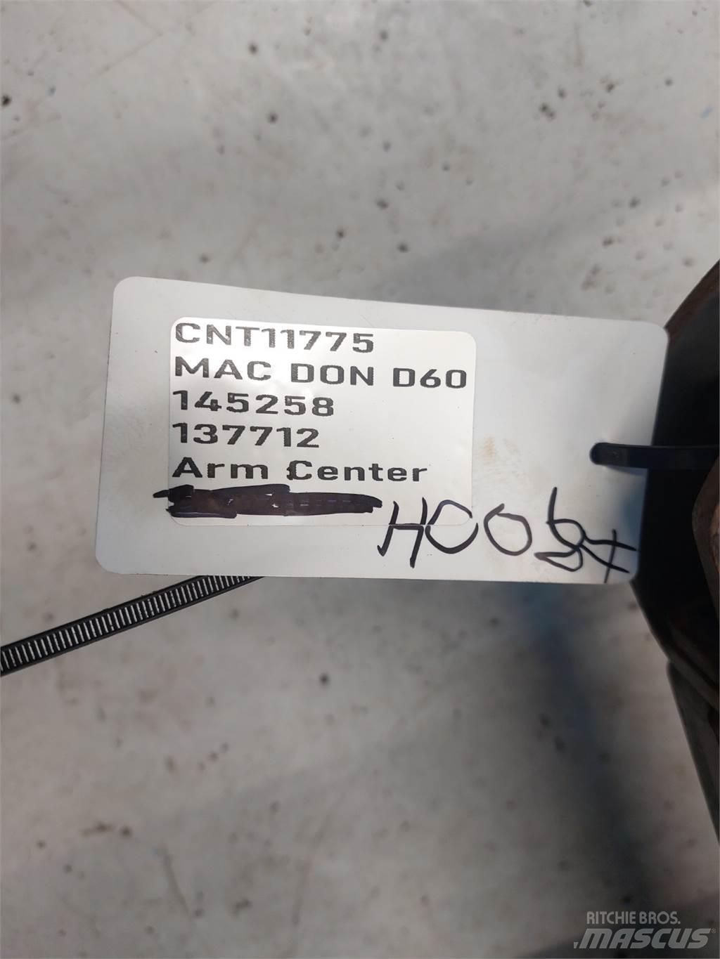 MacDon D60 Εξαρτήματα θεριζοαλωνιστικών μηχανών