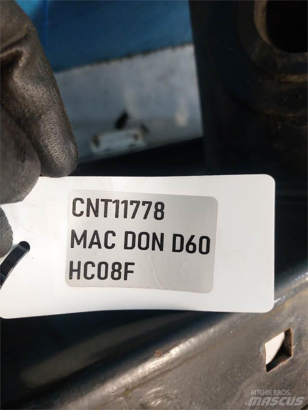 MacDon D60 Εξαρτήματα θεριζοαλωνιστικών μηχανών