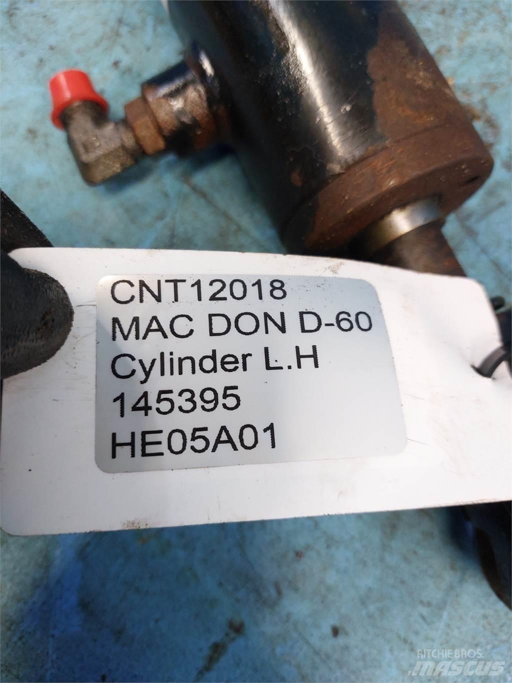 MacDon D60 Εξαρτήματα θεριζοαλωνιστικών μηχανών