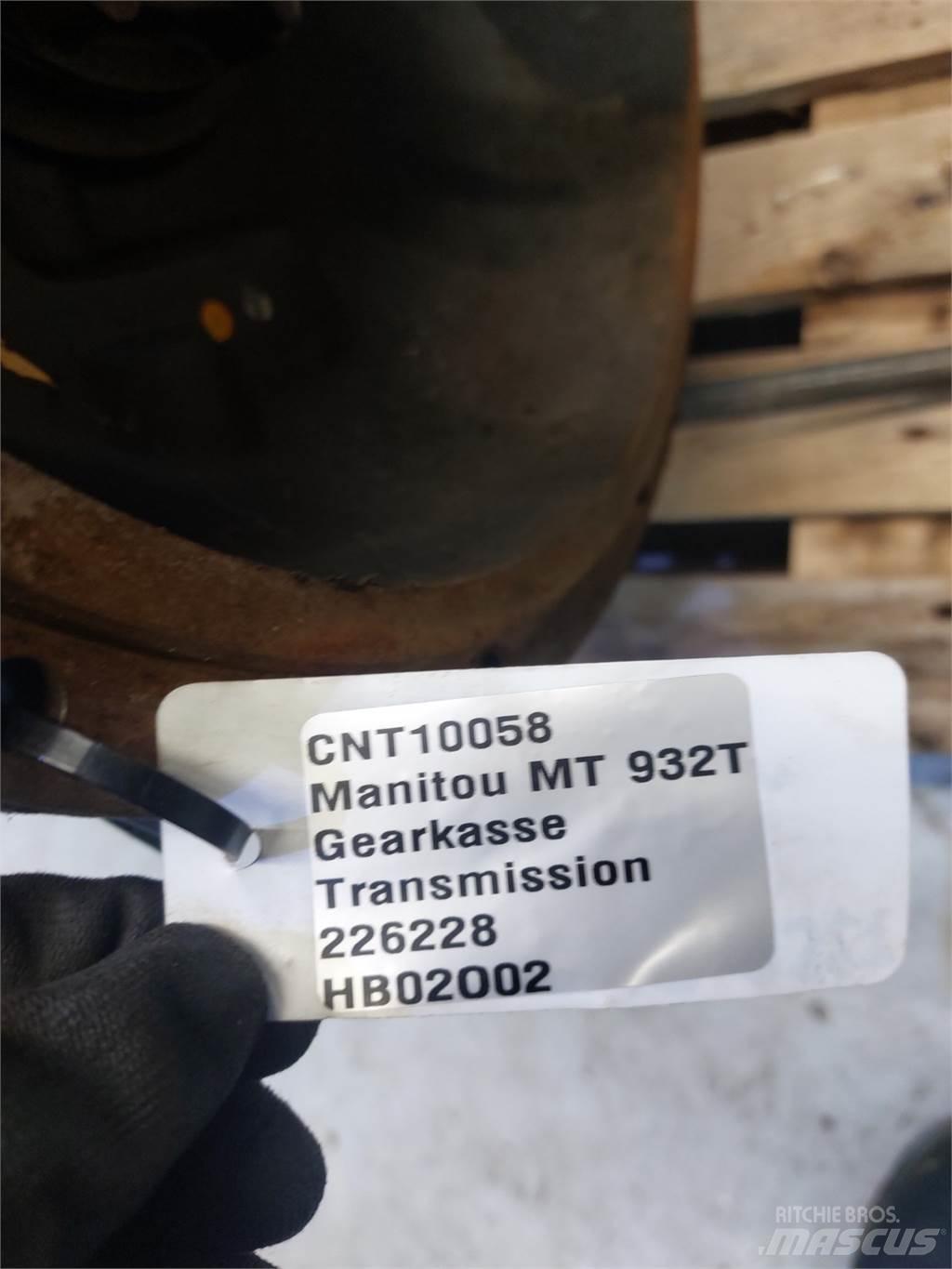 Manitou MT 932 Μετάδοση κίνησης