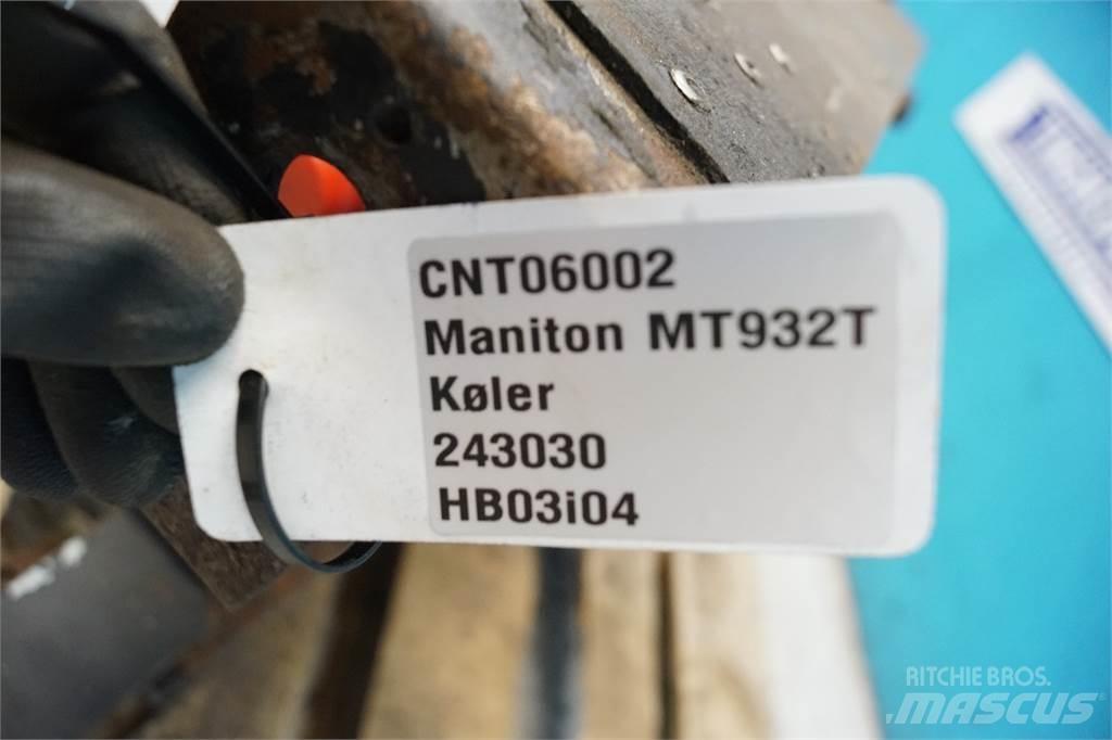 Manitou MT 932T Καλοριφέρ