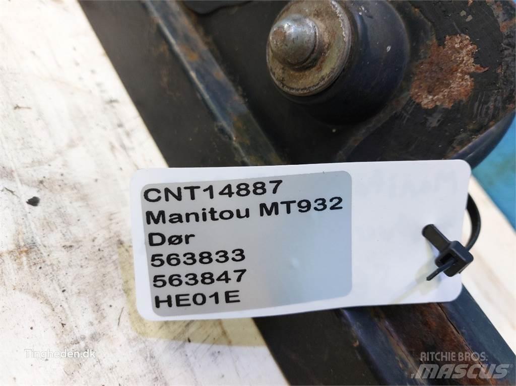 Manitou MT932 Καμπίνες και εσωτερικό