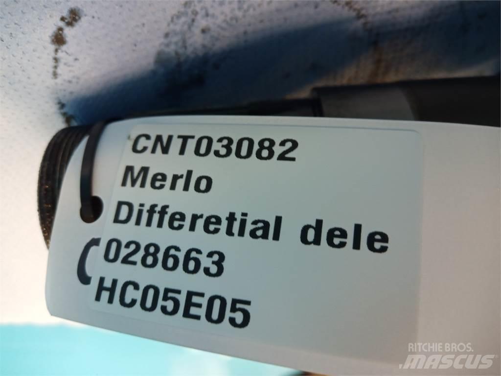 Merlo 40.7 Άξονες