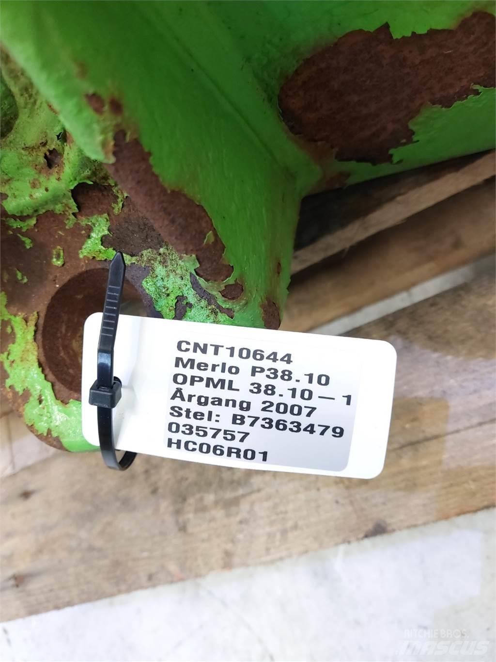 Merlo P38.10 Άξονες