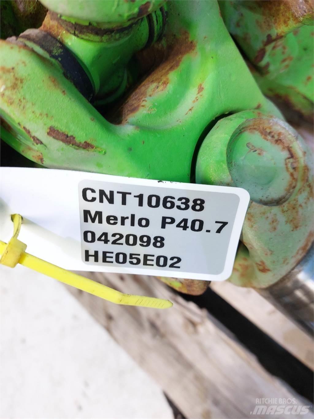 Merlo P40.7 Άξονες
