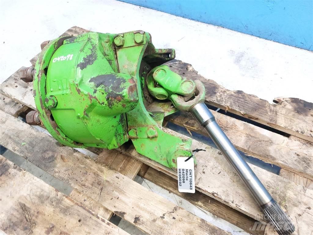 Merlo P40.7 Άξονες