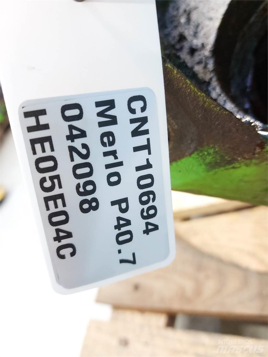 Merlo P40.7 Άξονες