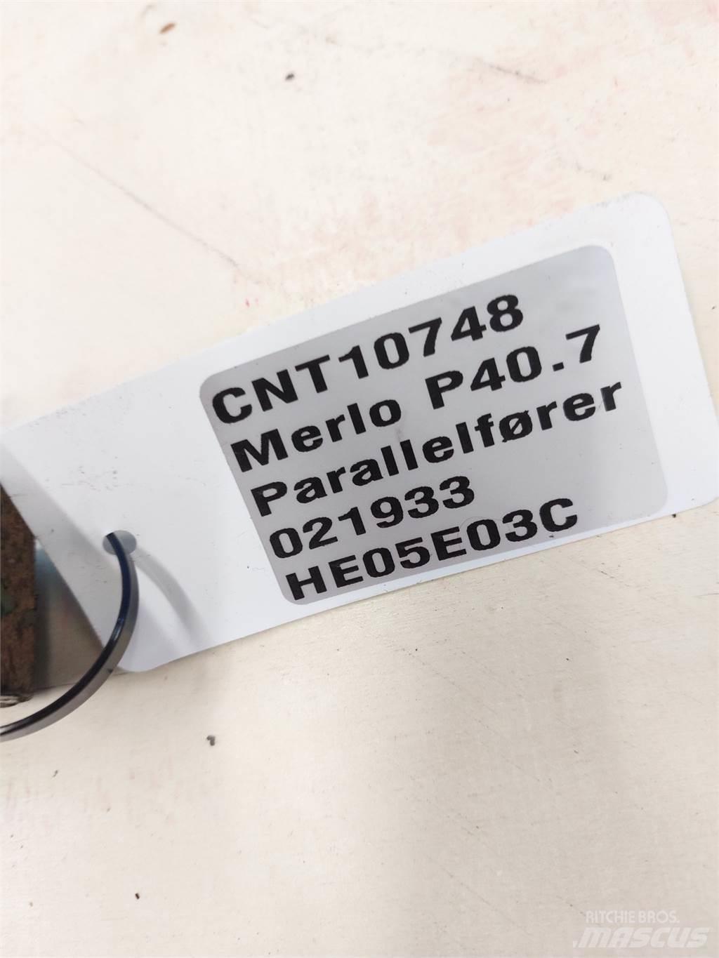 Merlo P40.7 Μπούμες και κουτάλες